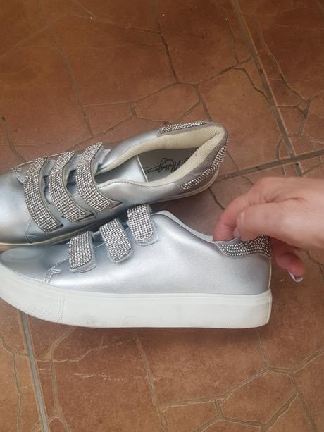 Tenisky trblietave 8e, 35