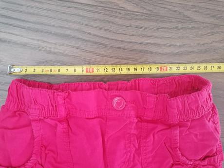 3/4 ružové kratasky veľ 128, dopodopo,128