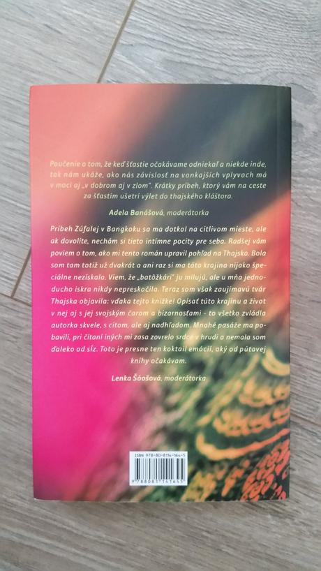 Soňa baniarová - zúfalá v bangkoku, 