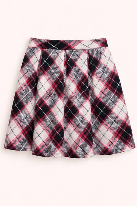 Dievčenská károvaná sukňa, 116