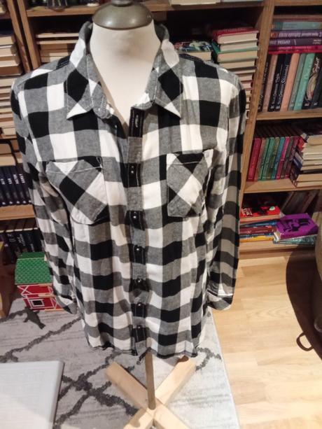 Dievčenská kockovaná košeľa., 164