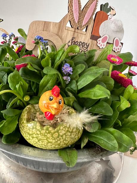 Veľká noc vajíčko kohútik a kačka, 