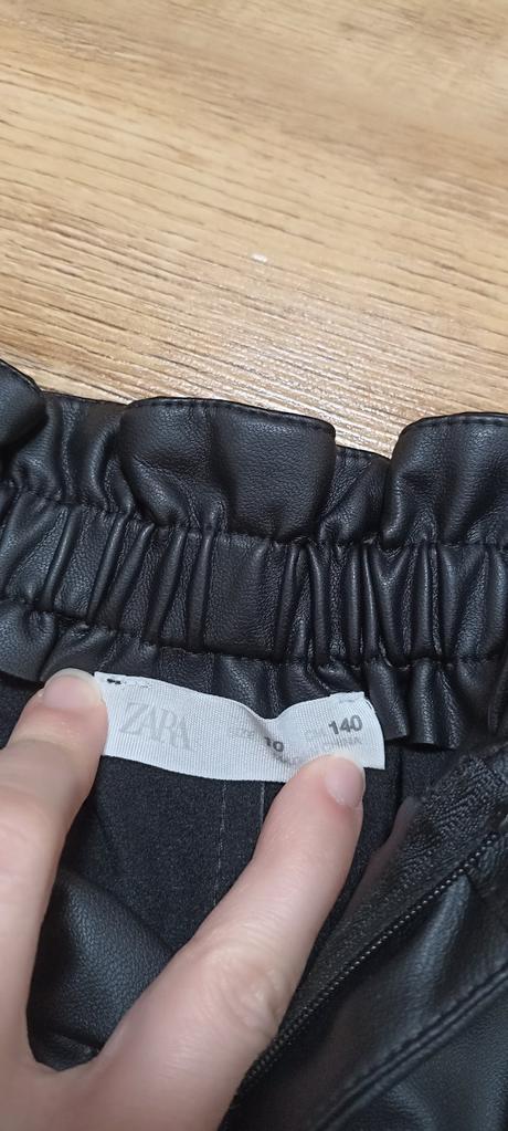 Kožené nohavice zara v.140, zara,140