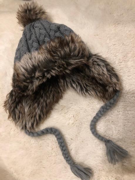 Čiapka na zimu s kožušinou, f&f,56