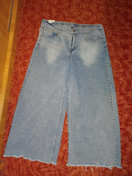 Damske široké rifle xxl, xxxl