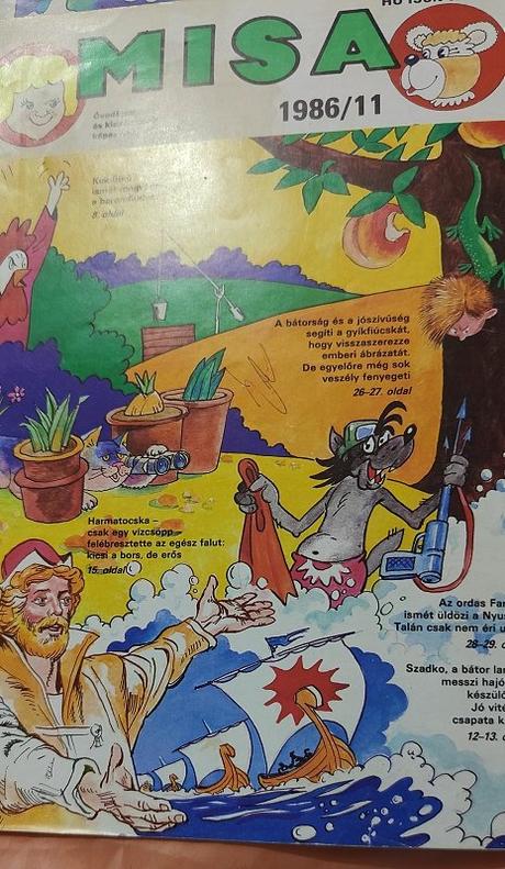 Detske časopisy misa 1986, 