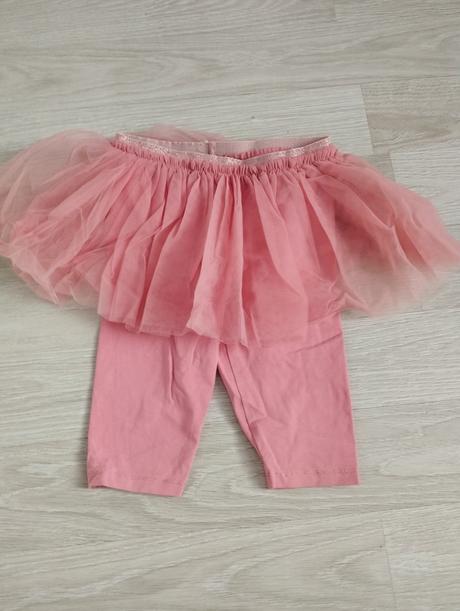 Leginy 3/4 s prisitou suknou, next,116