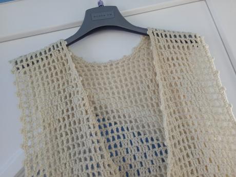 Bézová vesta m/l, l