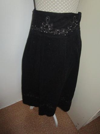 772. lusa čierna sukňa, xxl