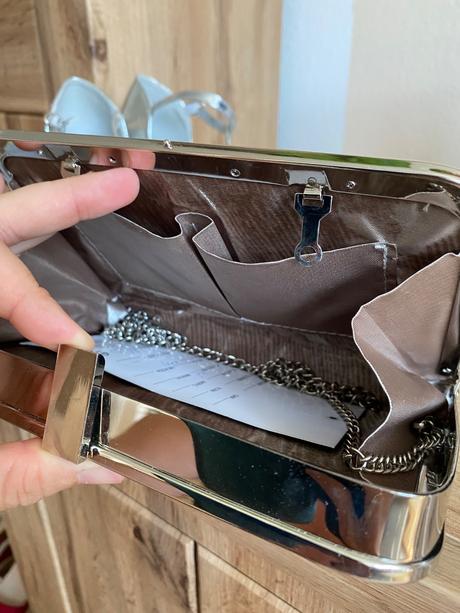 Spolocenske sandale strieborne, 39