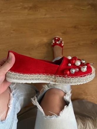 Predám dámske topánky - espadrilky, 38