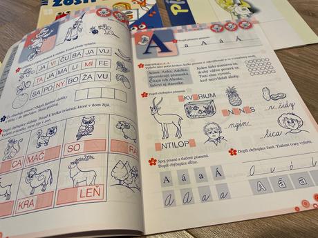 Pracovné zošity slovenský jazyk, písanie,