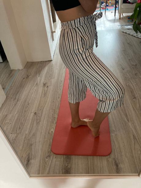 Ľanové nohavice, esmara,m