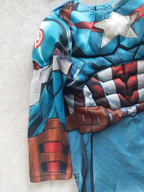 Kapitán amerika karnevalový kostým veľ.104,