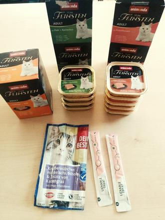 Kapsičky, mlsky pre mačky, 