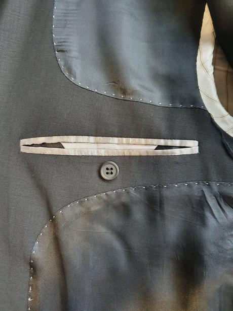 Pánsky oblek + kravata, 48