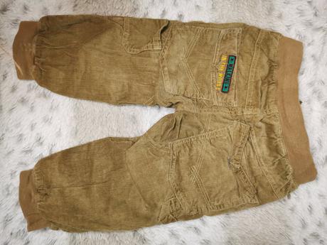 Chlapčenské hnedé nohavice, name it,86