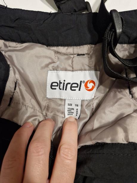 Nohavice do snehu, etirel,116