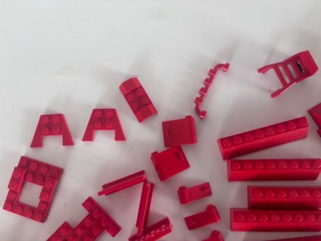 Lego červené, 