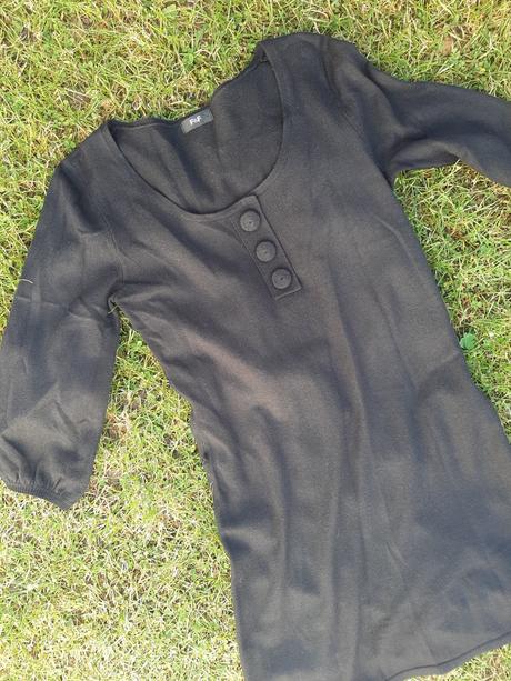 Šaty pletené f&f velk. 10., h&m,38