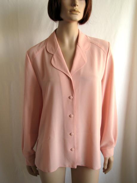 Svetlá lososová blúzka, l