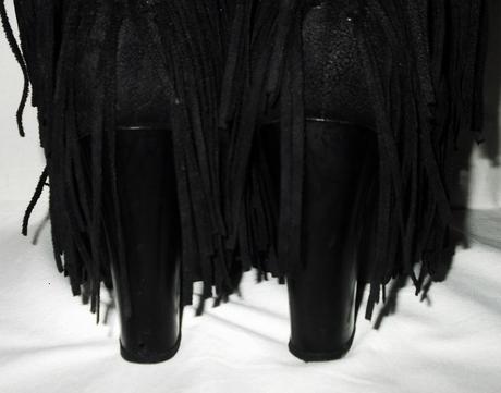 Čižmy so strapcami zn. vanessa, 38