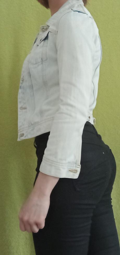 Štýlová riflová bundička xxs, reserved,158