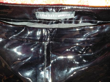 Icona pop ginatricot pvc nohavice 38, 38