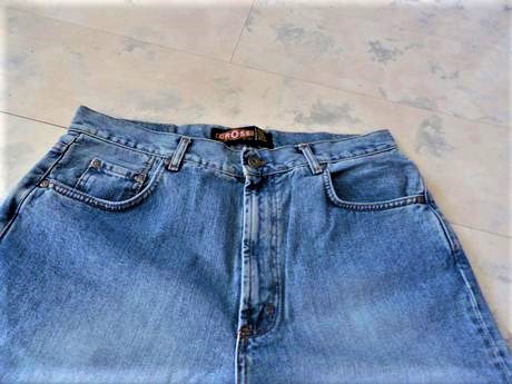 Klasické baggy rifle s vyšším pásom 36/34, 36