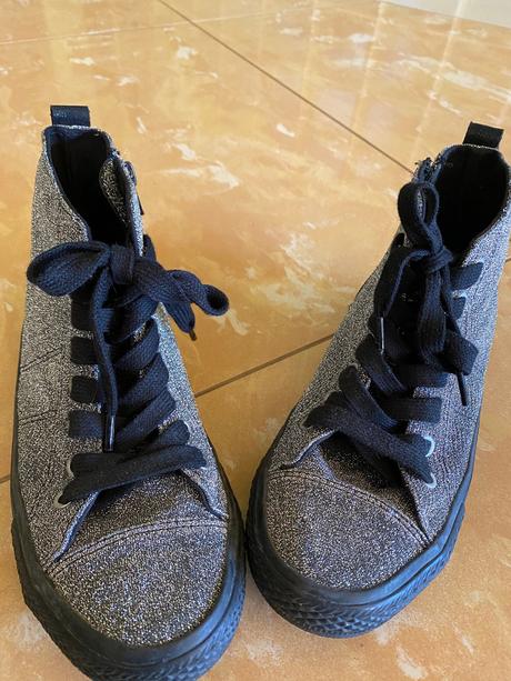 Strieborné tenisky, next,37