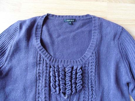 Šaty/predĺžený sveter, amisu,m