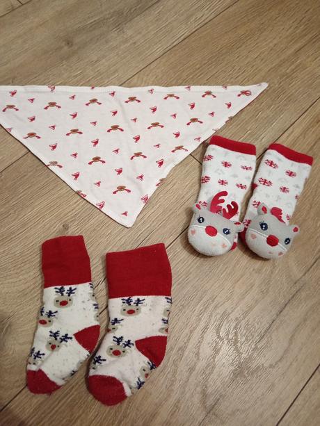 Vianočné ponožky a podbradnik, 17