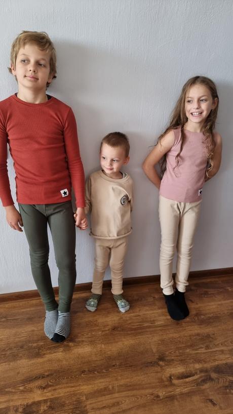Unisex basic leginko nohavice little star, little star,74 - 146