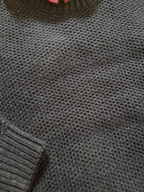 Vianočný svetrík s golierikom, f&f,98