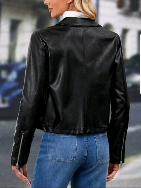 Koženková bunda, l / m / s / xl