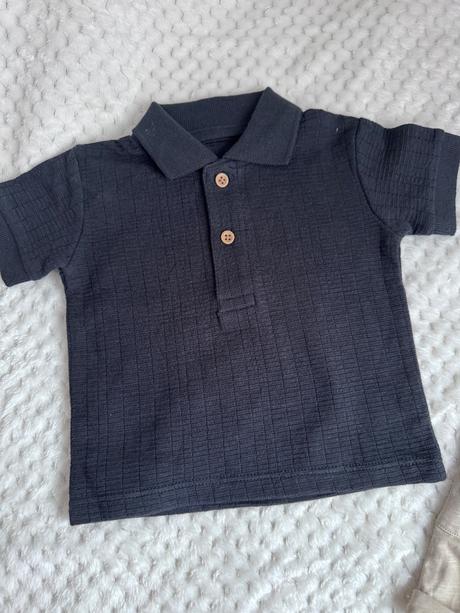 Letný set pre chlapčeka kraťasy, polo tričko, 56