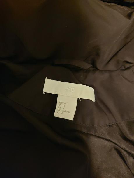 Zimná bunda, h&m,34