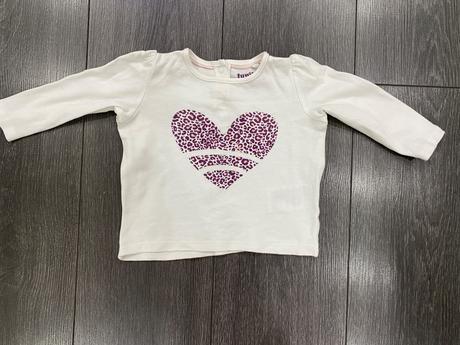 Dievčenské tričko velk.74/80, lupilu,74