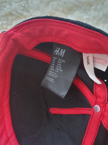 Šiltovka "spiderman", marvel,110