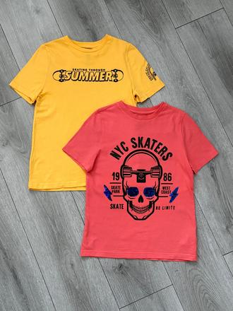 2x skate tričko veľ. 134, f&f,134