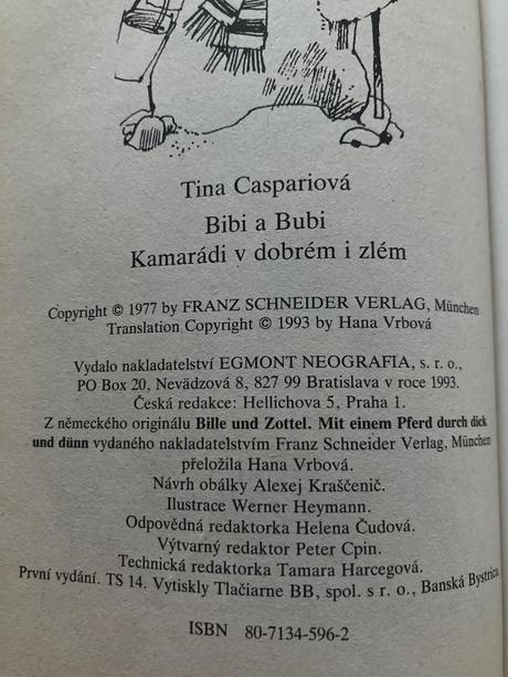 Bibi a bubi. kamarádi v dobrém i zlém (1993),