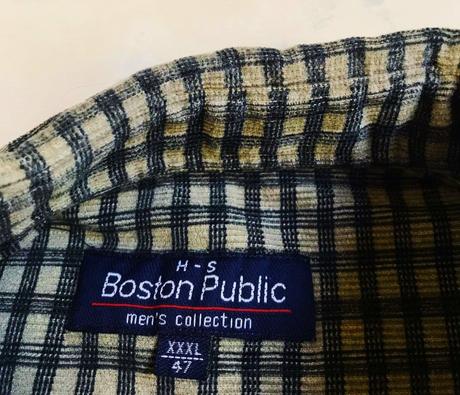 Teplá manchestrová košeľa, 4xl