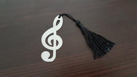 Záložka husľový kľúč, 