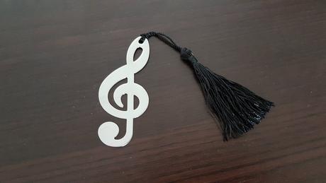 Záložka husľový kľúč, 