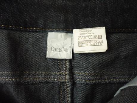 Riflová sukňa zn.camaieu, camaieu,36