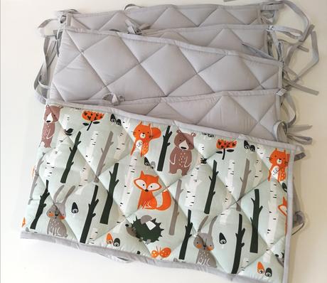 Mantinel do postieľky ., šírka (cm): 30,dĺžka (cm): 180