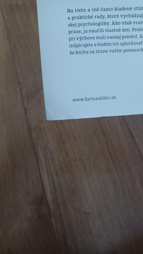 Kniha som rodič a čo s tým, 