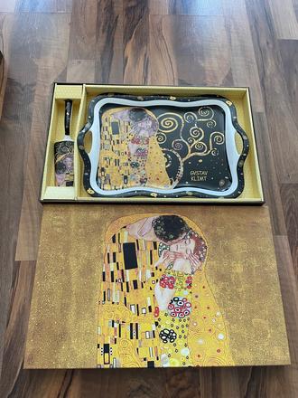 Gustav klimt tortovy podnos,