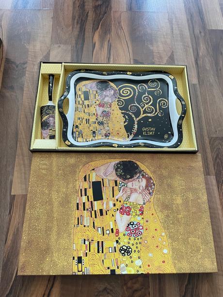 Gustav klimt tortovy podnos,