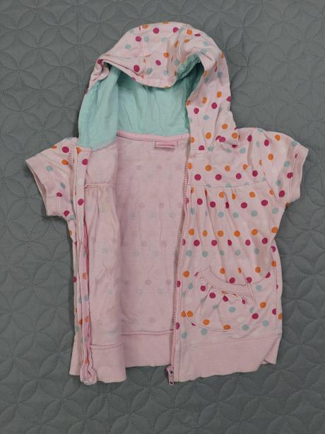 Bodkovana mikina s kr. rukavom cherokee, cherokee,110